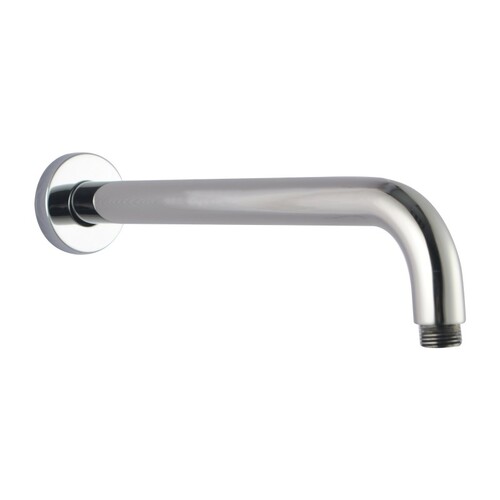 400mm Chrome Round  Wall Straight Shower Arm