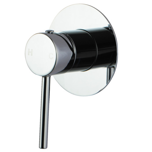 Round Chrome Shower/Bath Wall Mixer(80mm Cover Plate)(color up)