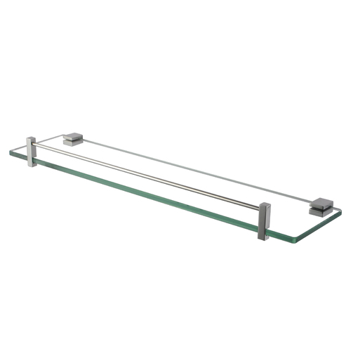 Chrome Glass Shelf Holder 500mm