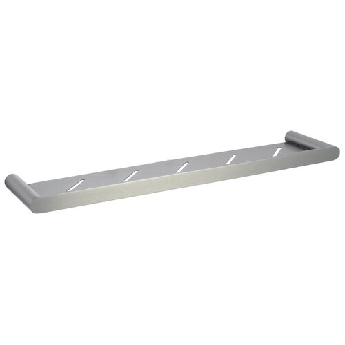Gun Metal Grey Round Stainless Steel Shelf