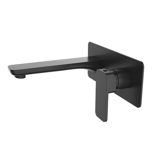Black Bathtub/Basin Wall Mixer With Spout(color up)